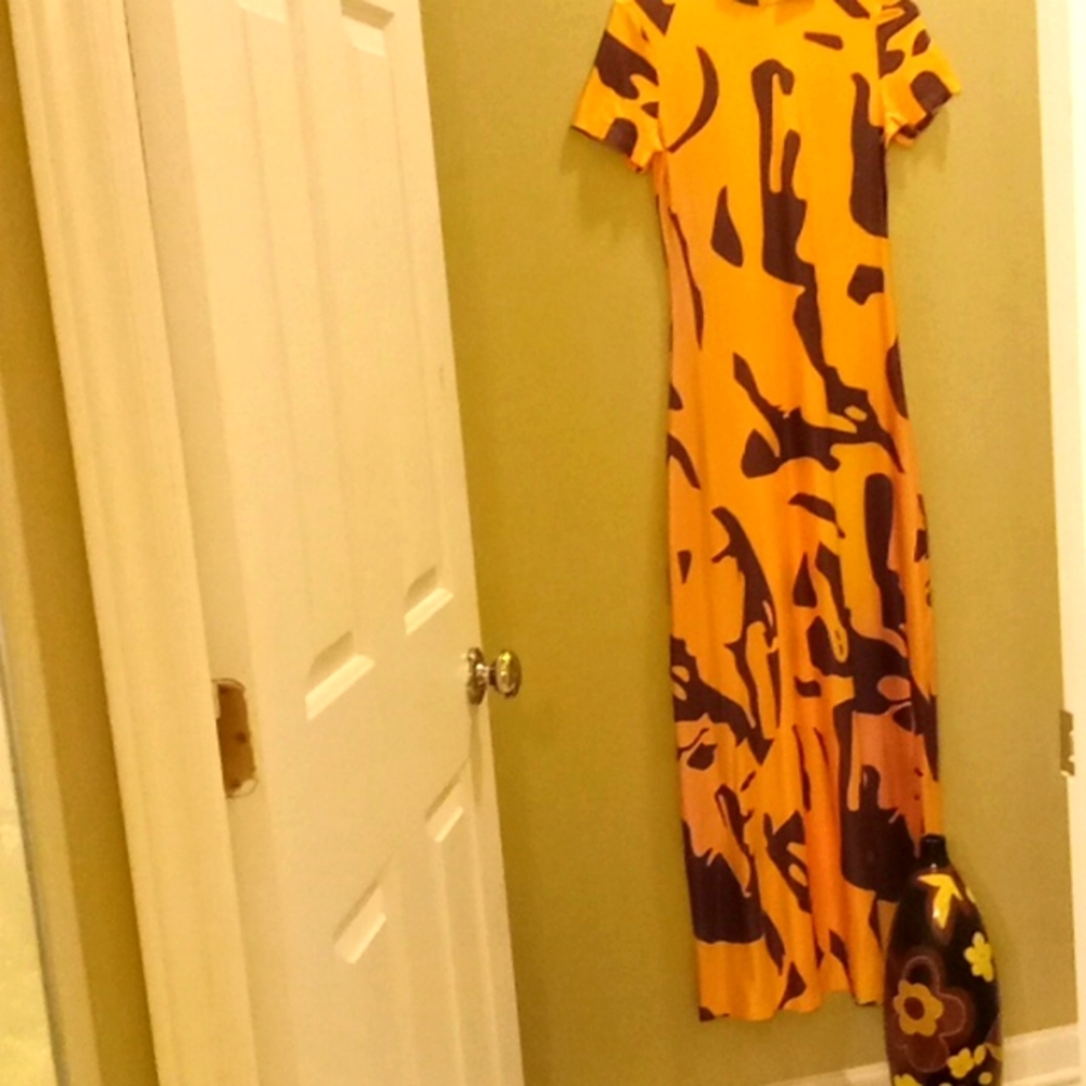 Tigerprint Maxi Dress